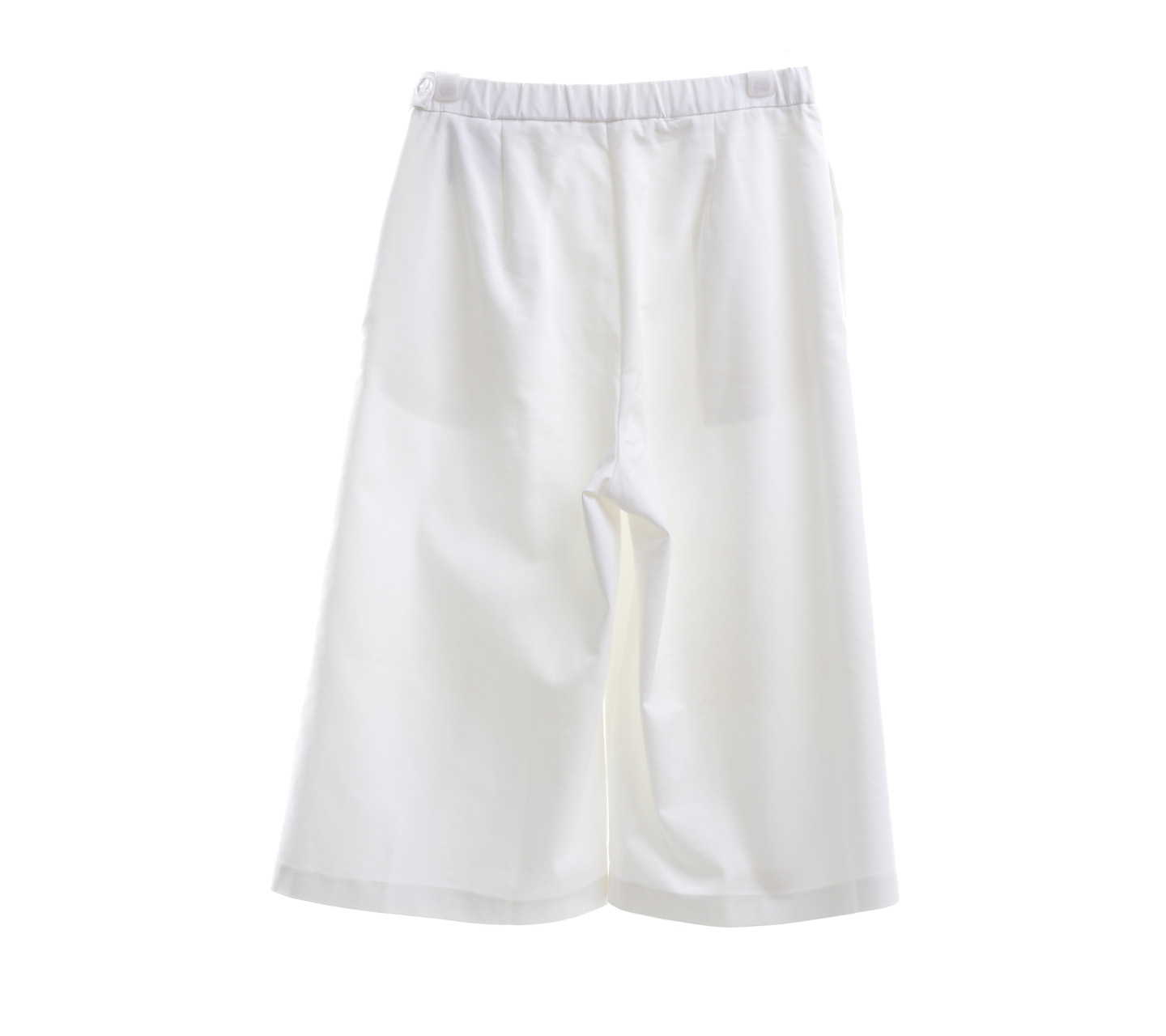 Tres Bien Off White Culotes Cropped Pants
