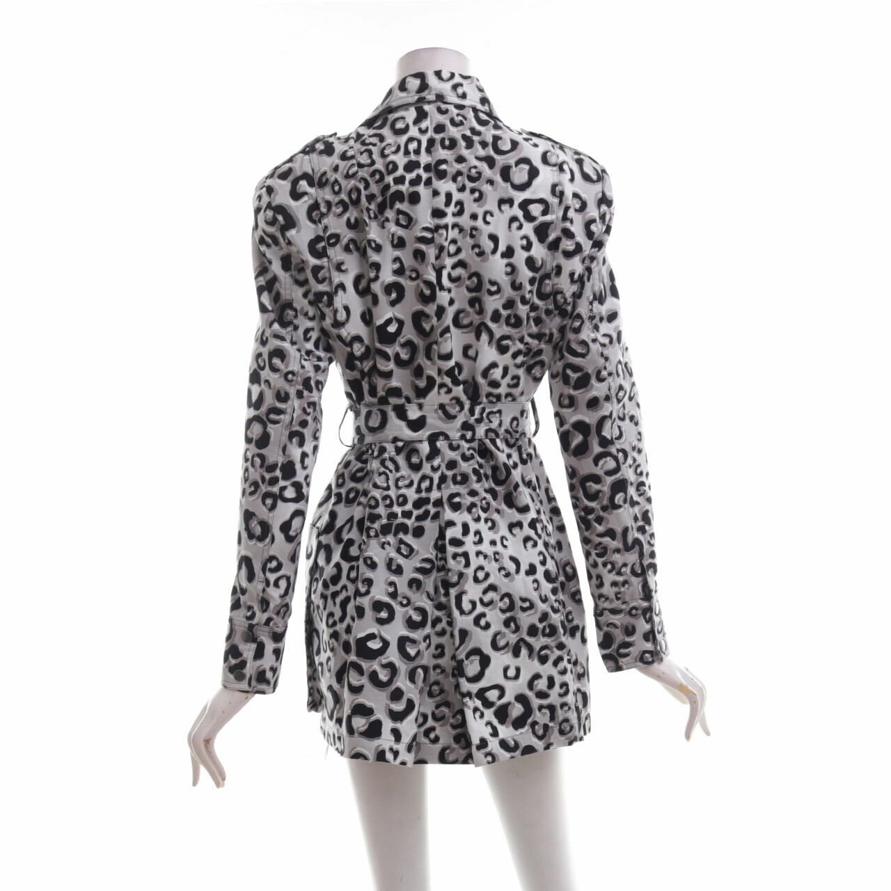 Nanette Lapore Leopard Light Grey Coat