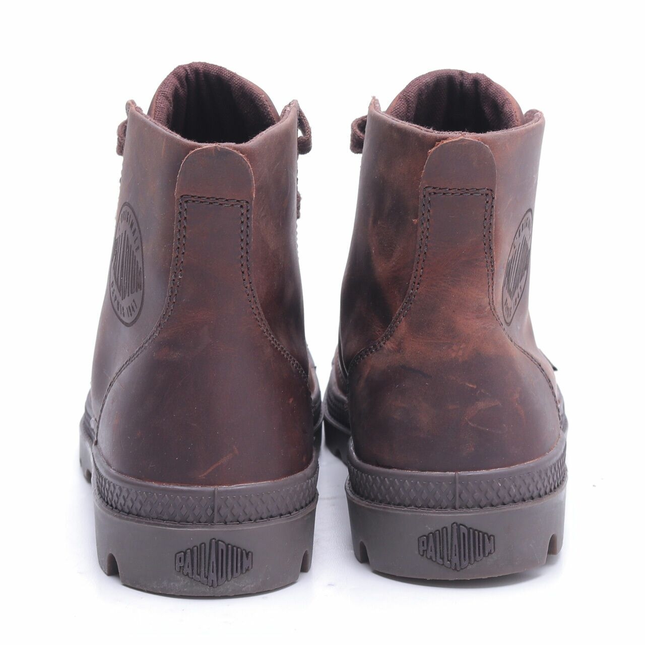 palladium Brown Pampa Hi Leather Boots