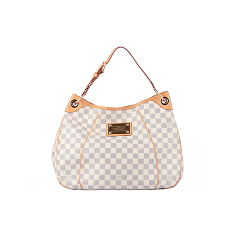 Louis Vuitton White Galliera PM Leather Shoulder Bag