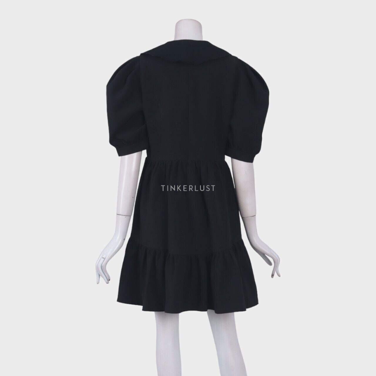 Flomors Black Mini Dress