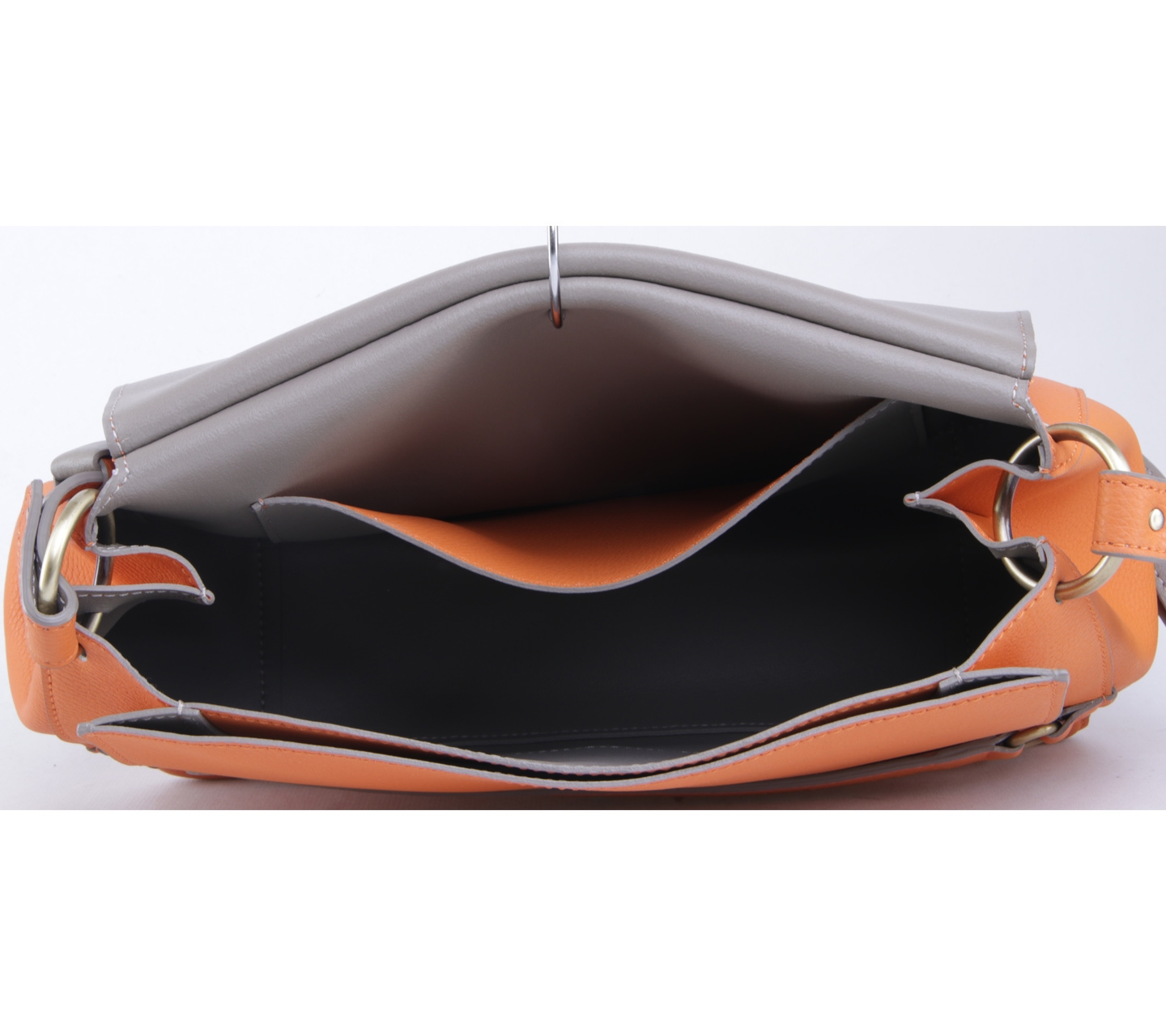 Loev Dapoza Orange Shoulder Bag