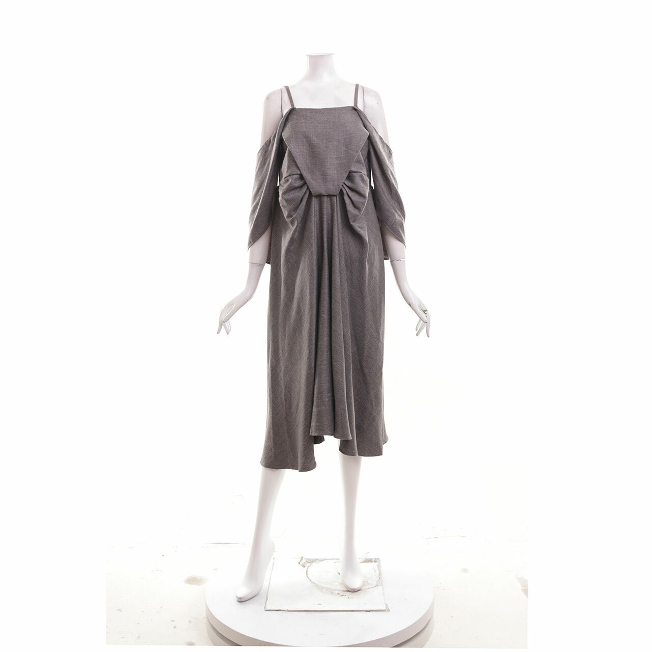 Esme Dark Grey Midi Dress