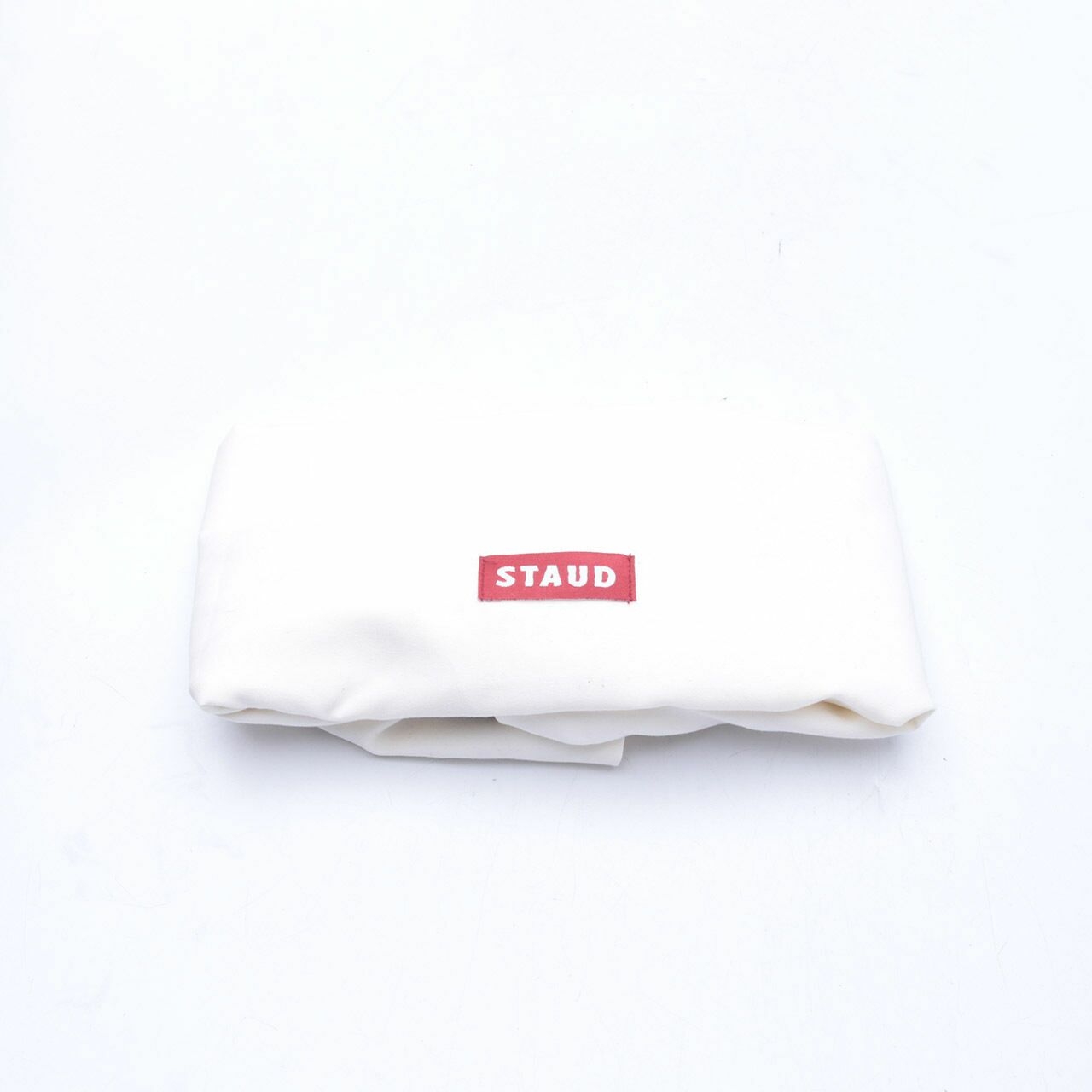 Staud Brown & White Handbag