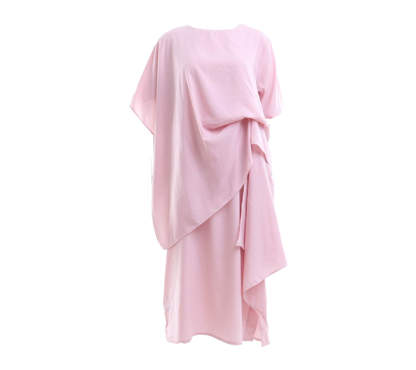 This Is April Pink Midi Dress
