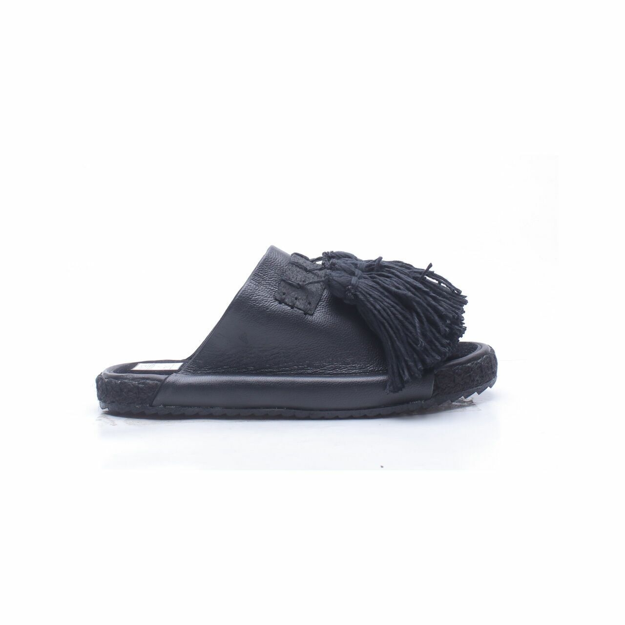 Tigah x Douche HQ Black Mules Sandals