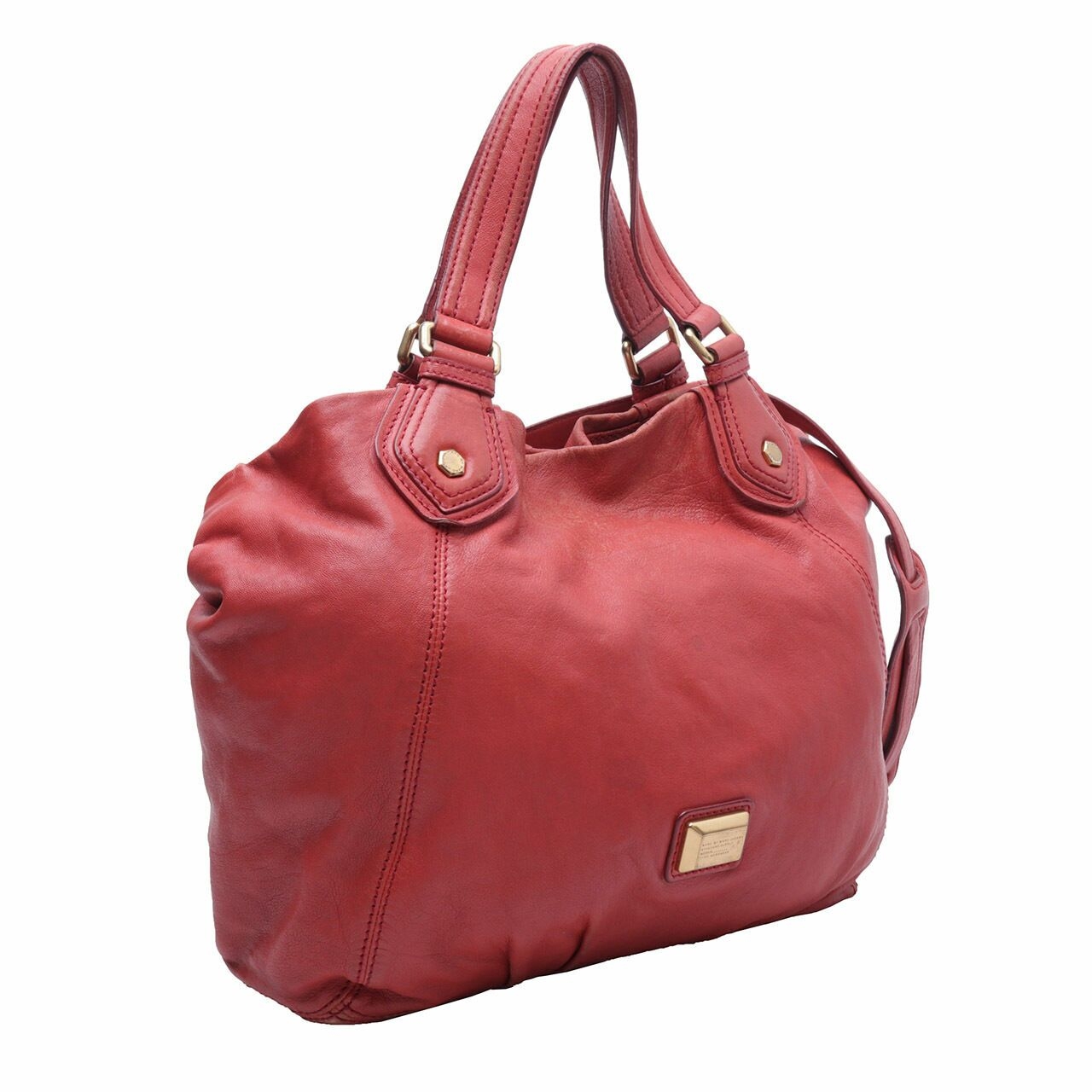 Marc Jacobs Red Leather Shoulder Bag