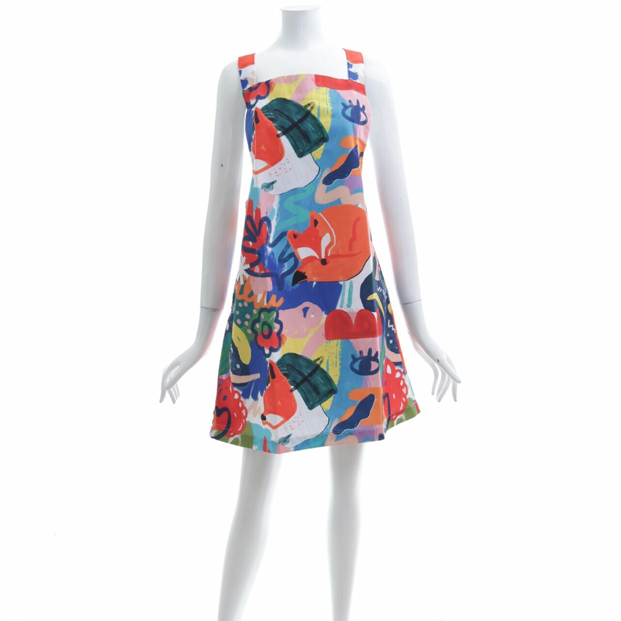 Liunic OnThings Multicolor Patterned Mini Dress