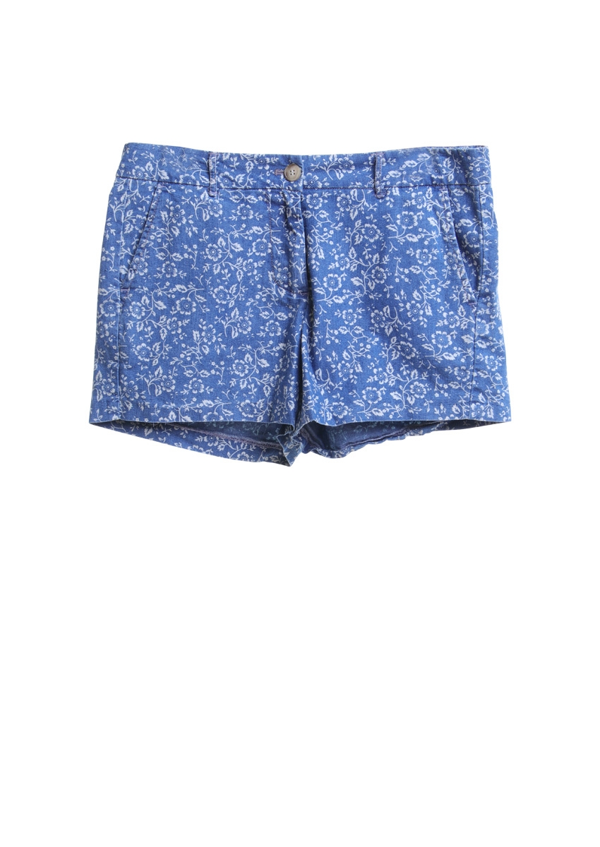 GAP Blue Floral Short Pants