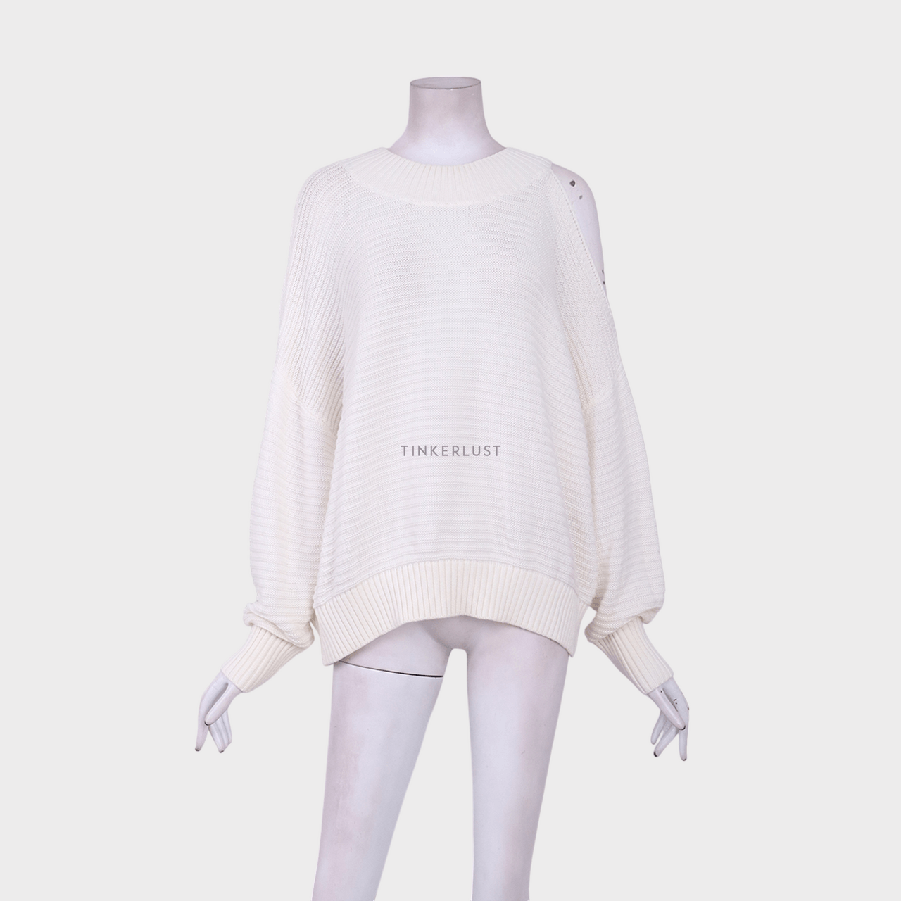 Lalu White Sweater