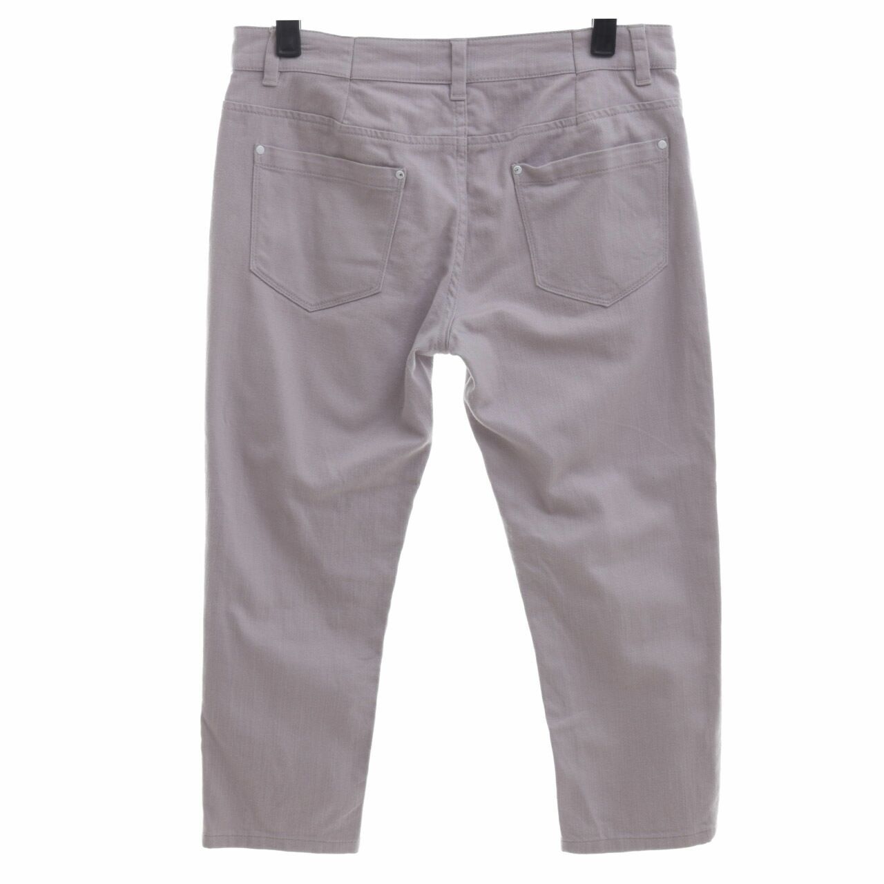 Giordano/Ladies Light Grey Cropped Pants