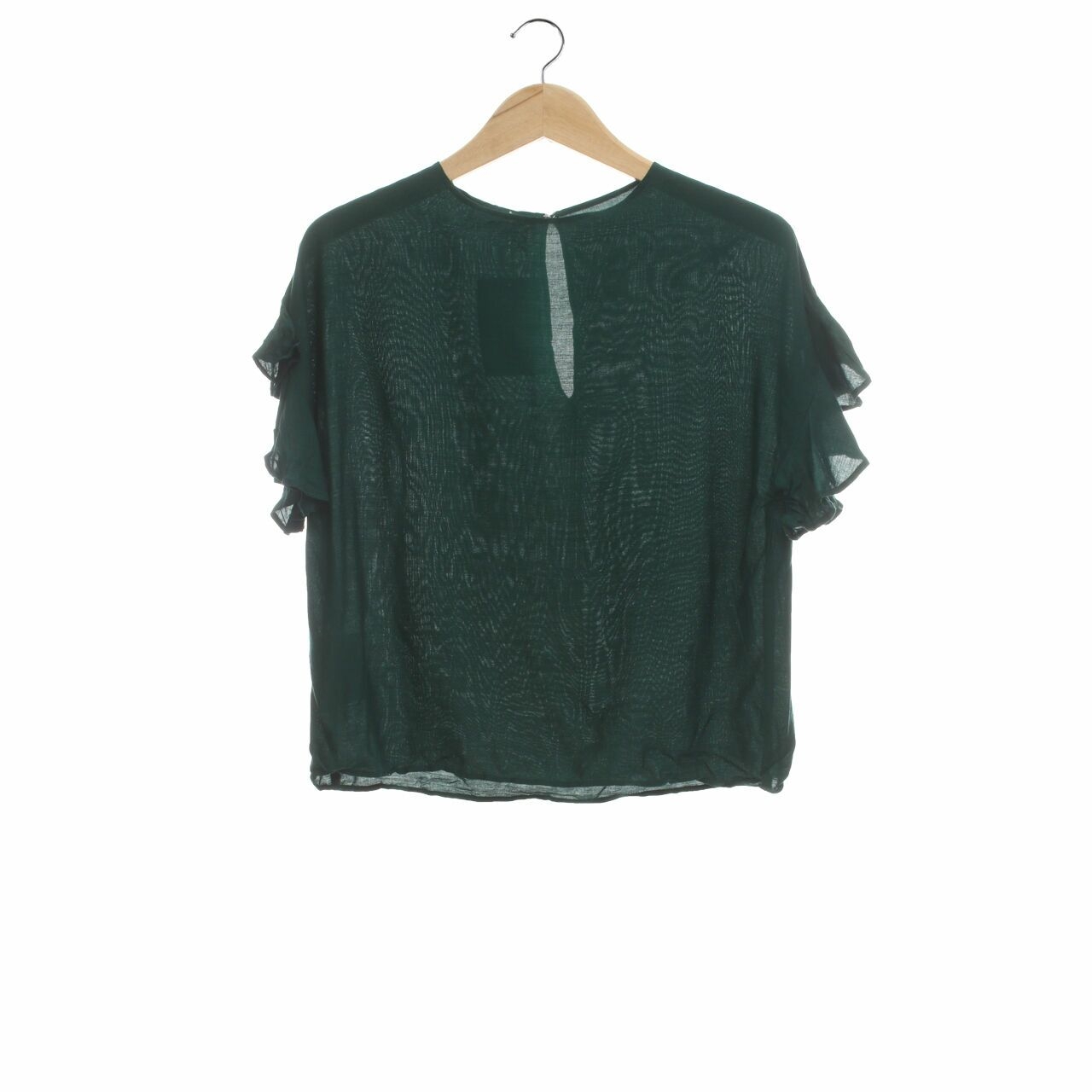 clemence Green Blouse
