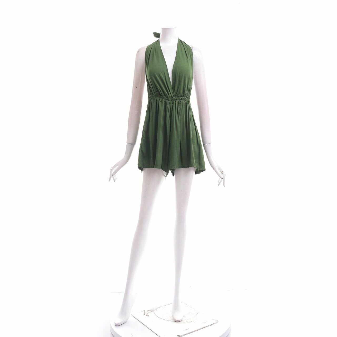 Private Collection Green Halterneck Jumpsuit