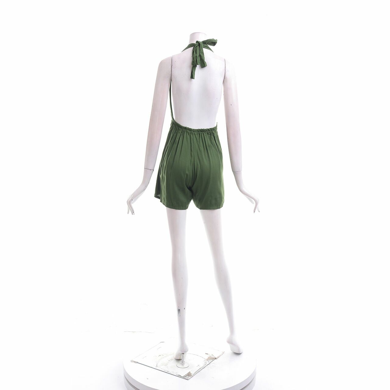 Private Collection Green Halterneck Jumpsuit
