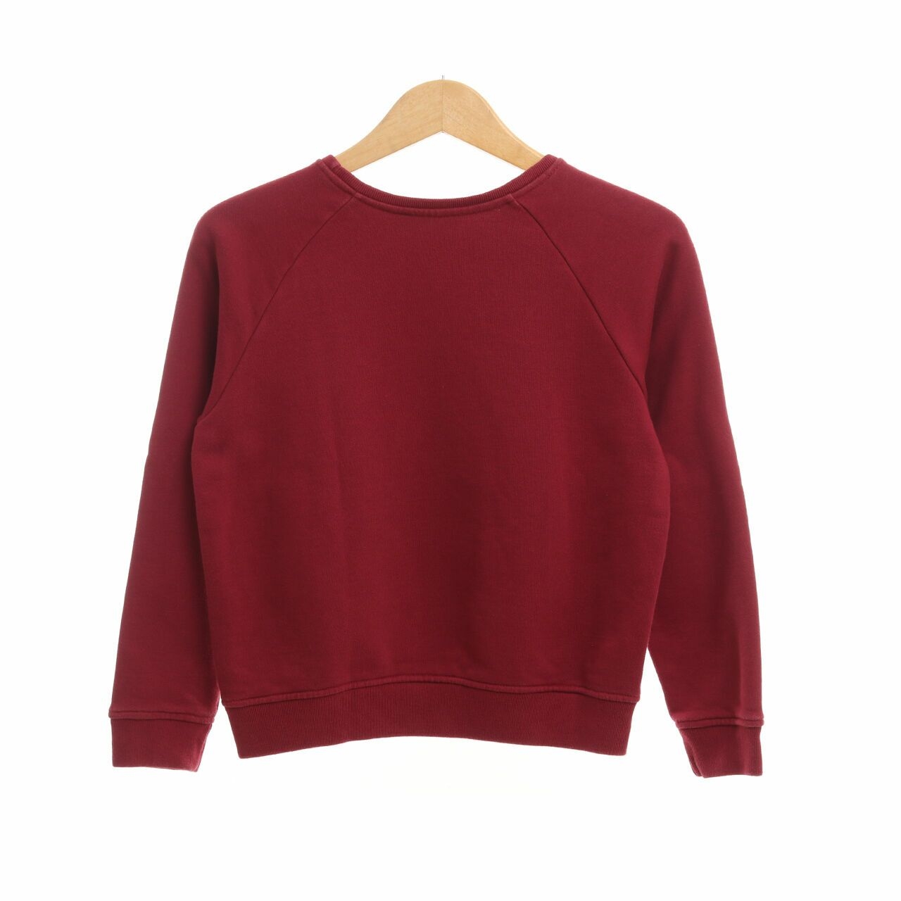 Maison Kitsune Red Sweater