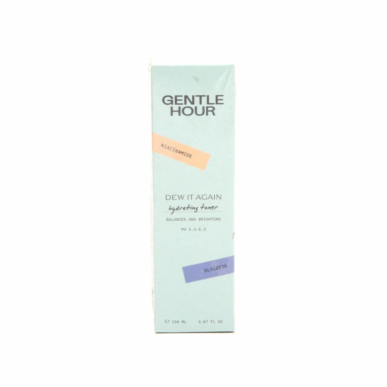 Gentle Hour Dew It Again Hydrating Toner Niacinamide Balances and Brightens Skin Care