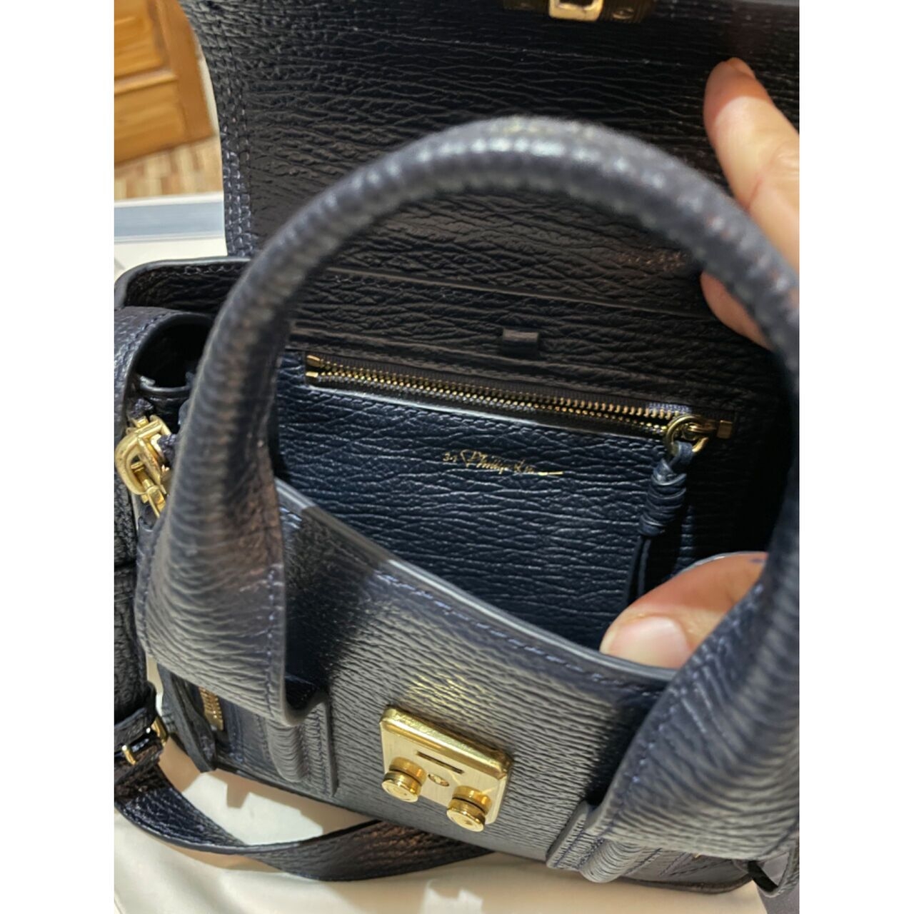 3.1 Phillip Lim Navy Handbag