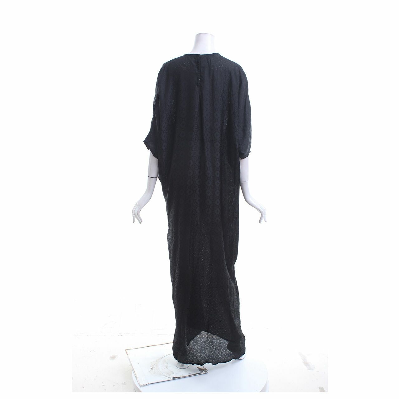 Febianihermaini Black Kaftan Long Dress