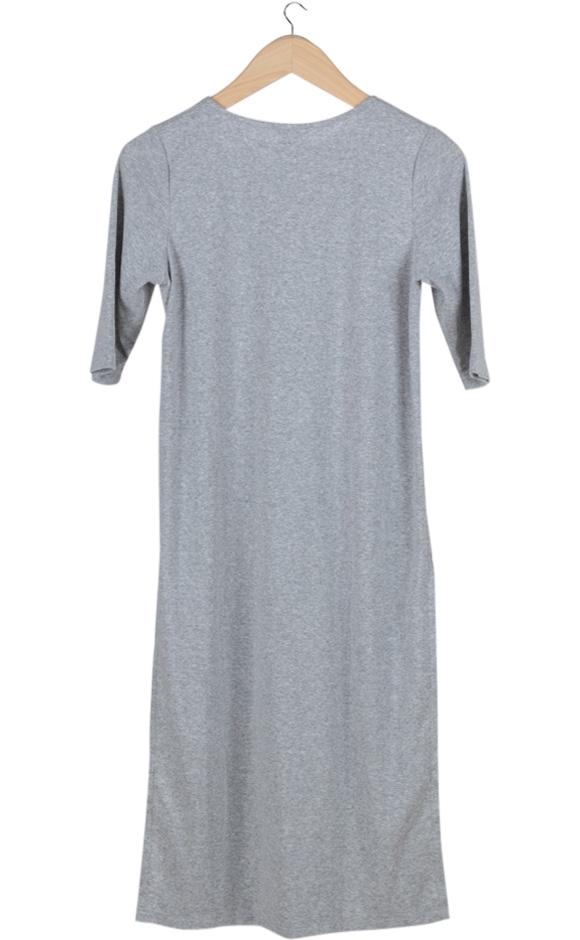 Grey Slit T-Shirt