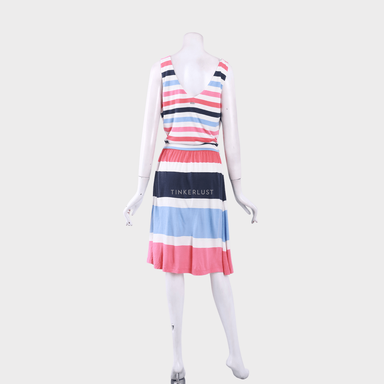 s.Oliver Multicolor Stripes Mini Dress