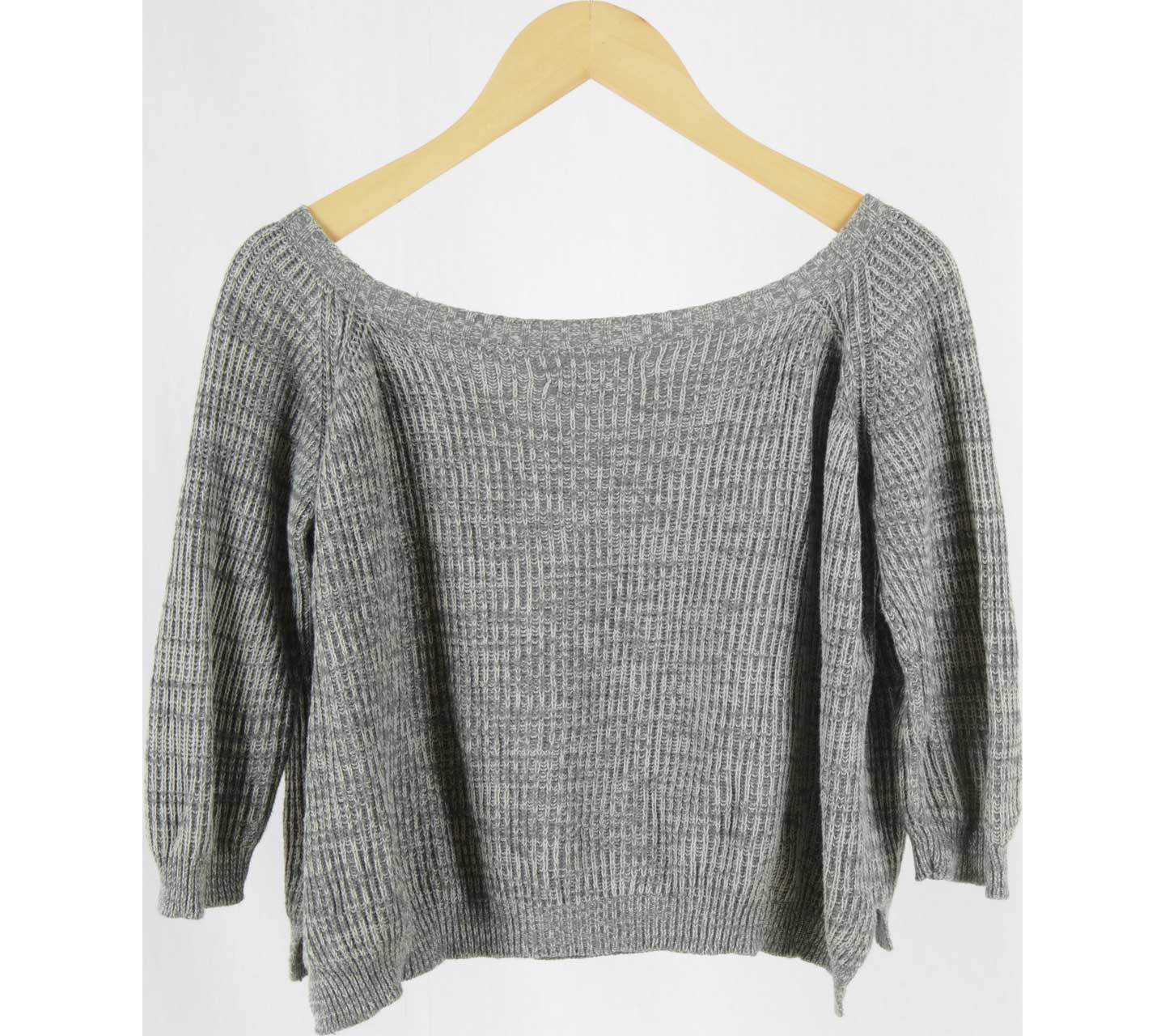 Soep Shop Grey Knit Sweater