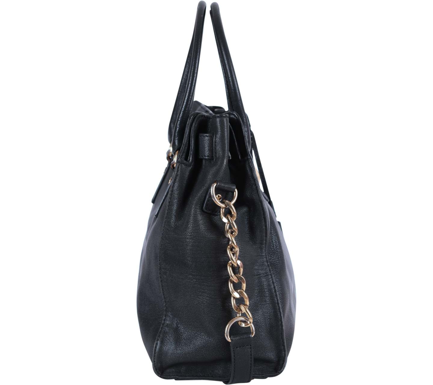 Michael Kors Black Leather Shoulder Bag