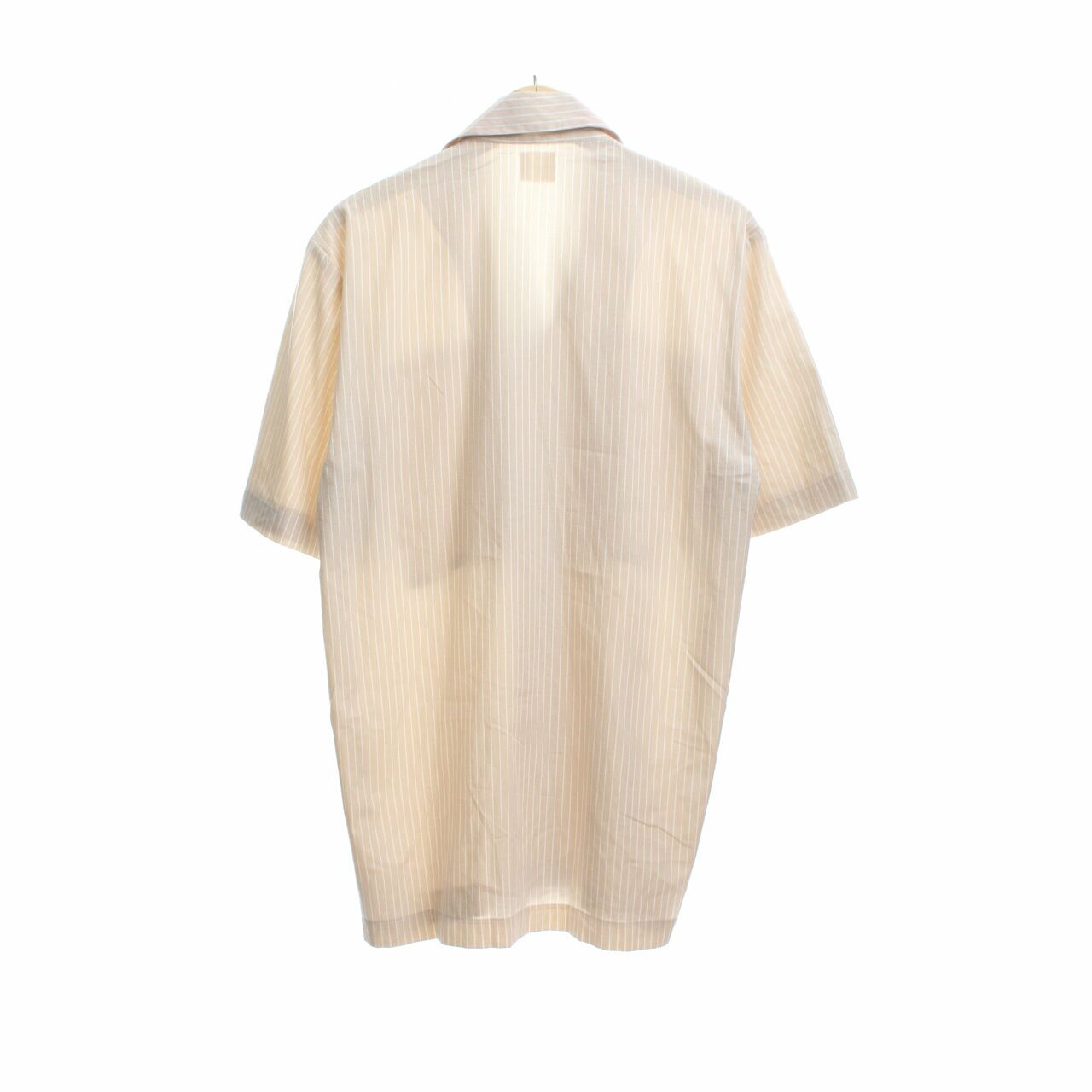 Private Collection Beige & White Stripes Shirt