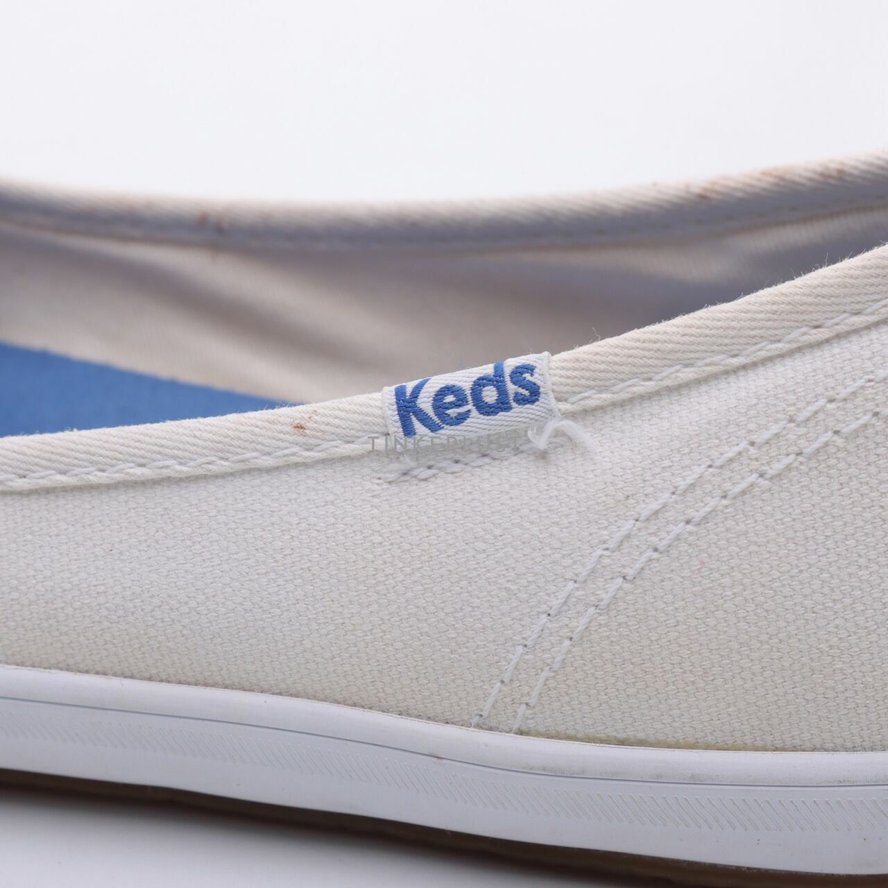 Keds Teacup Twill White Sneakers