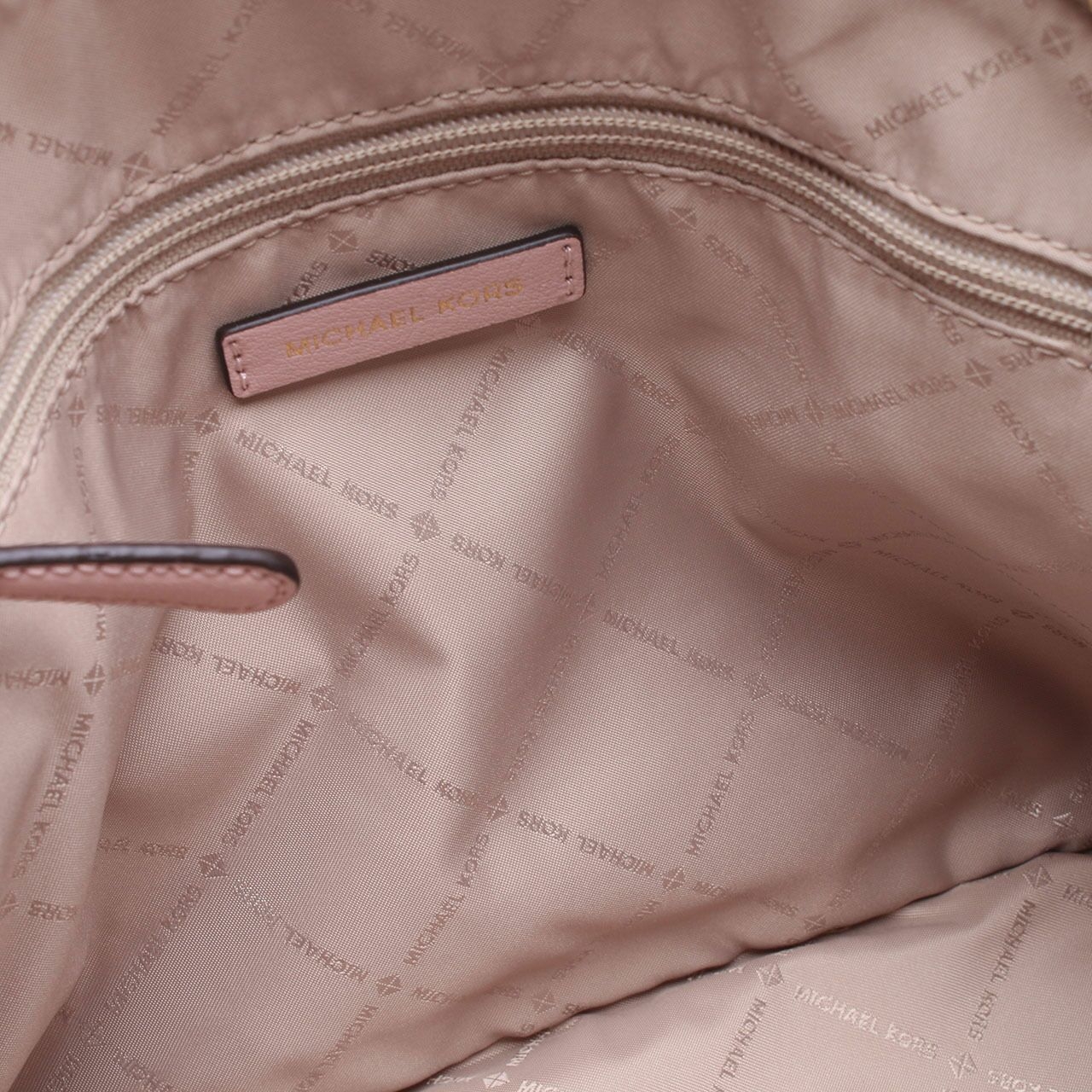 Michael Kors Emmy Pink Blossom Saffiano Leather Large Dome Satchel Bag