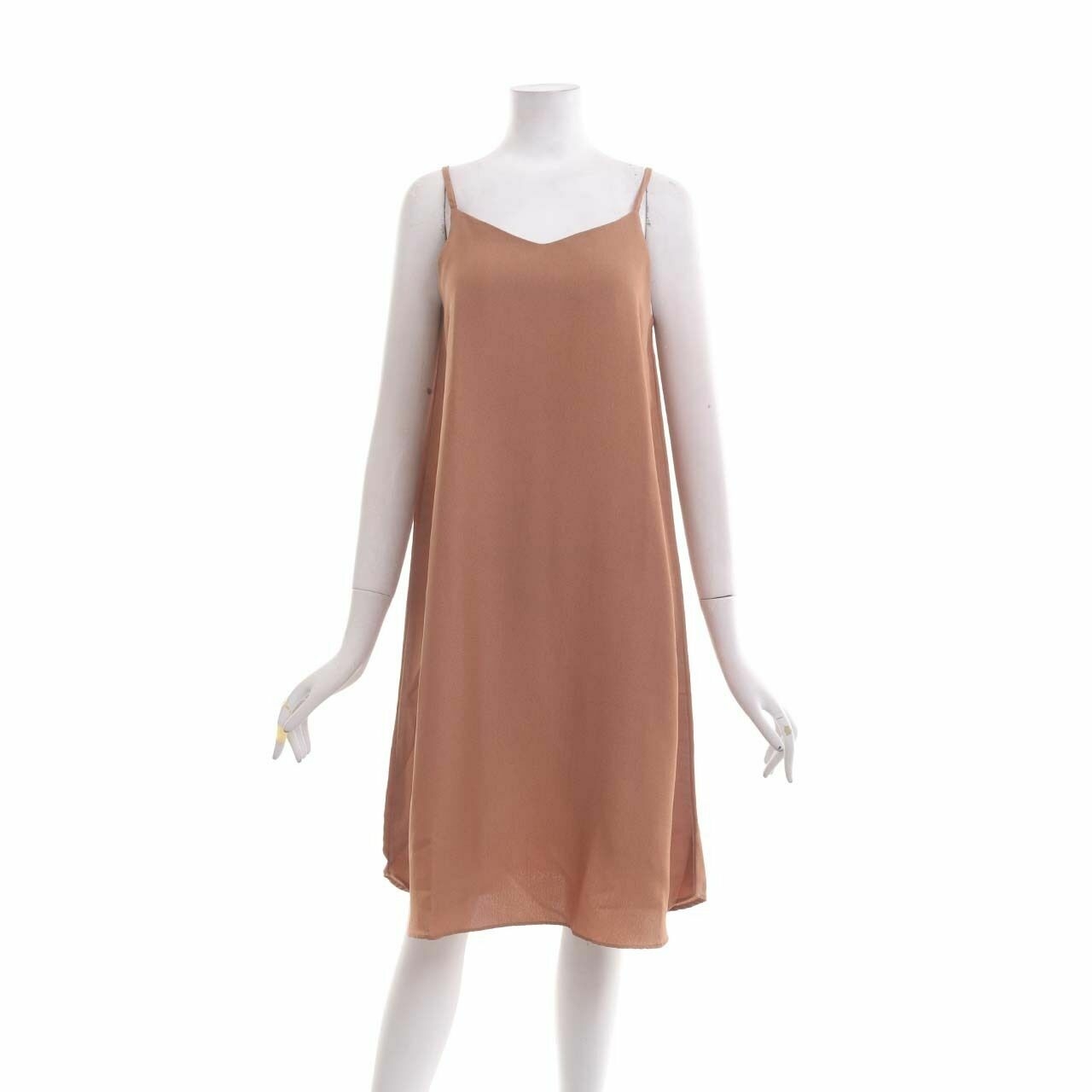 Chlorine Brown Mini Dress