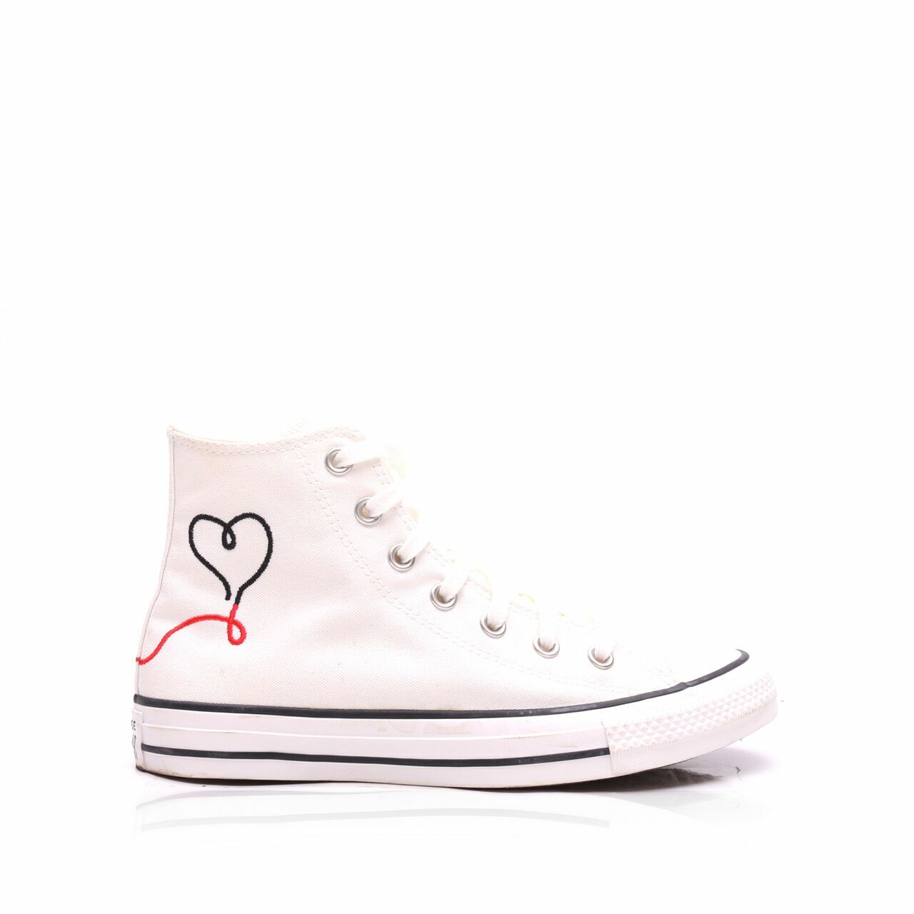 Converse Valentine's Day Chuck Taylor All Star - Hi - Vintage White Sneakers