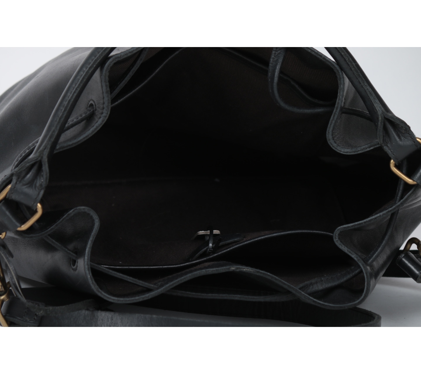 Madewell Black Bucket Sling Bag