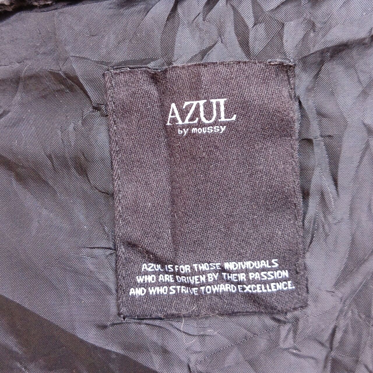 AZUL BY MOUSSY Dark Grey Hoodie Jacket