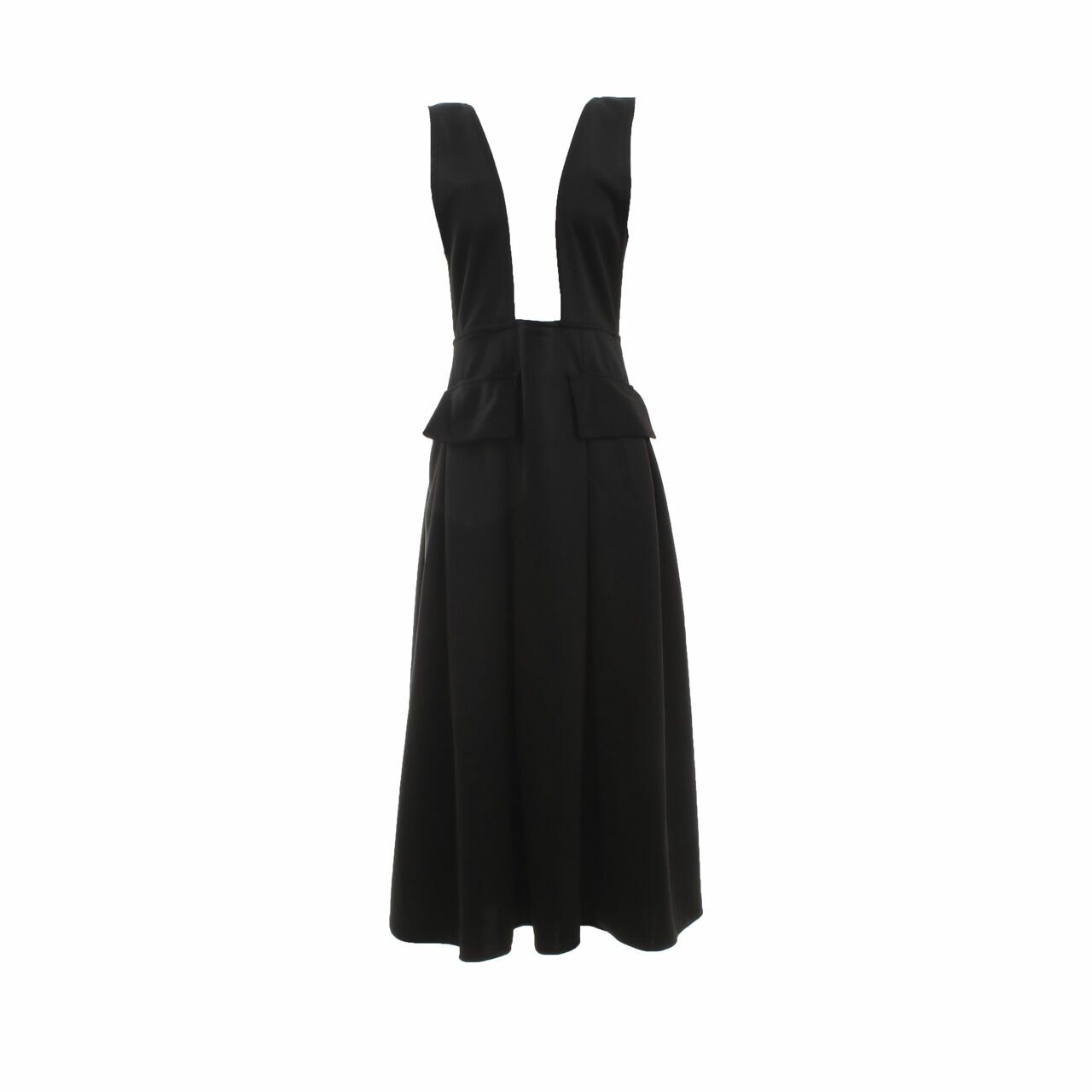 Miroir Black Overall Long Dress