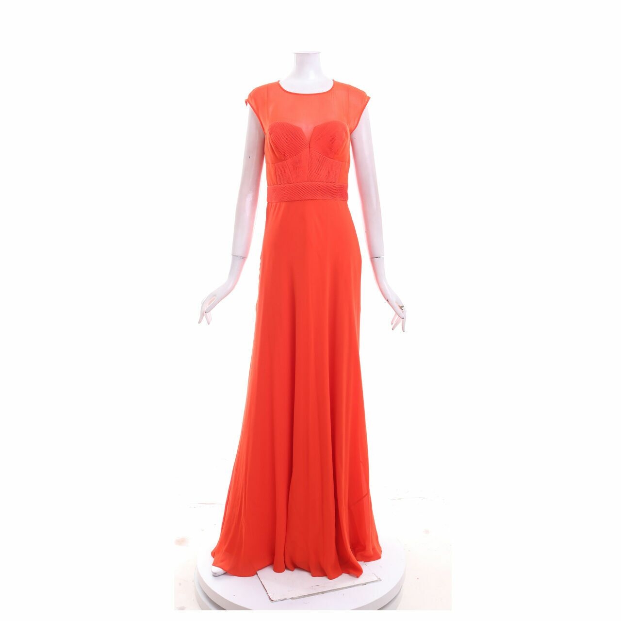 Karen Millen Orange Long Dress