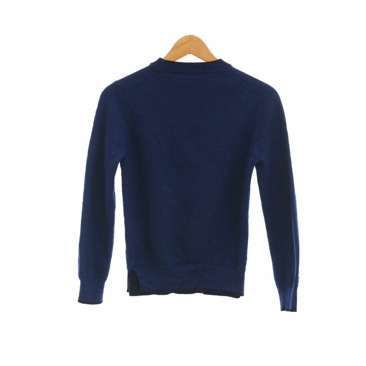 Kenzo Tiger Dark Blue Detail Wool Sweater