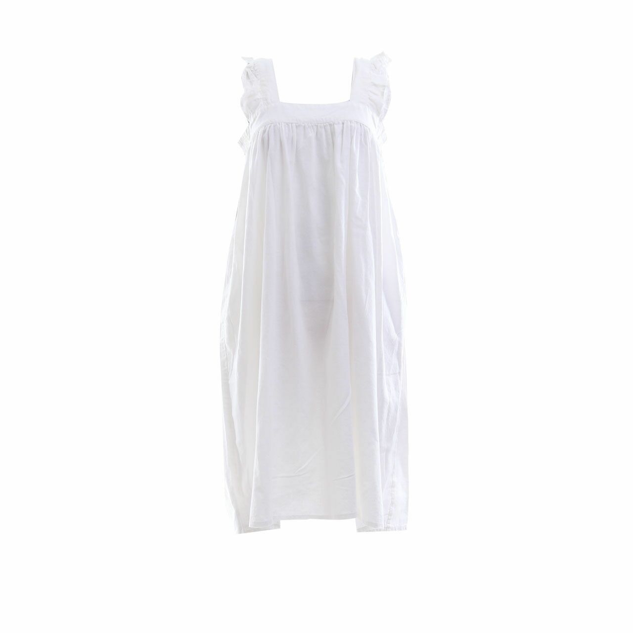 Morningsol Off White Midi Dress