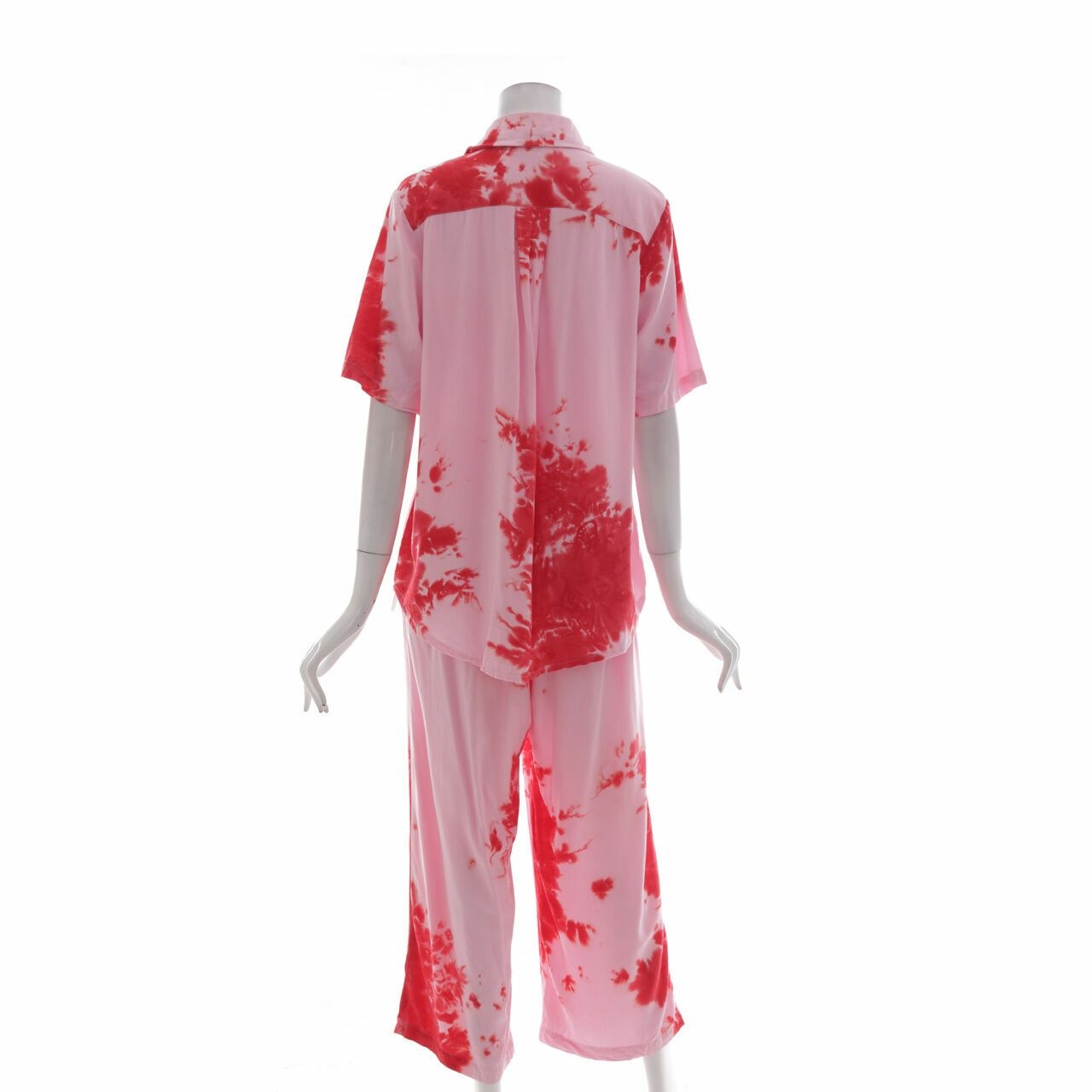 suku-home Pink & Red Two Piece