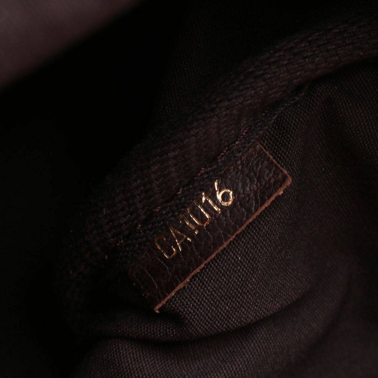  Louis Vuitton Brown Monogram Mini Lin Shoulder Bag