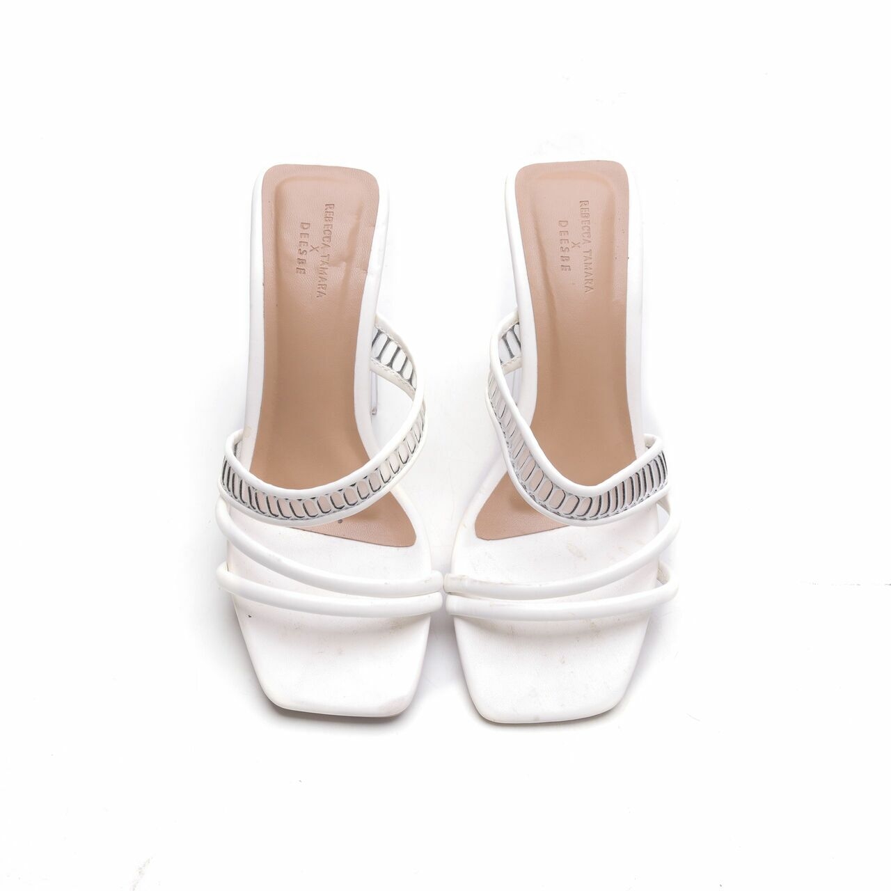 Deesbe X Rebbeca Tahara White Sandals