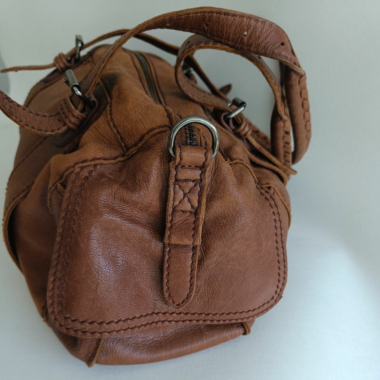 Isabella Fiore Brown Shoulder Bag