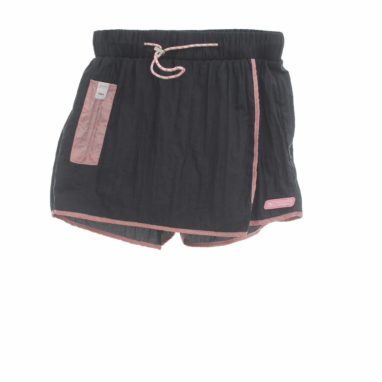 Taka Black & Peach Skort Short Pants	