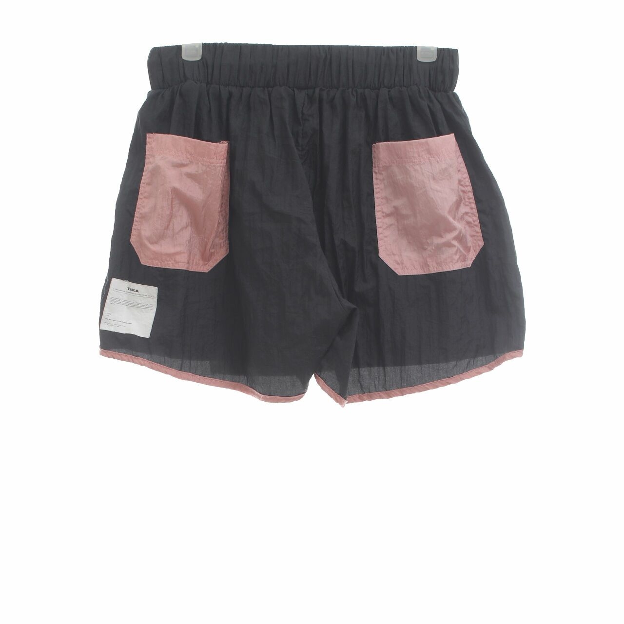 Taka Black & Peach Skort Short Pants	