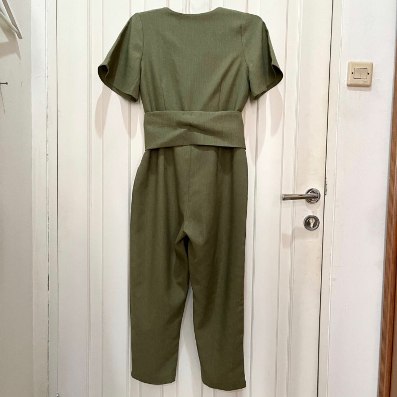 & Other Days Green Jumpsuit