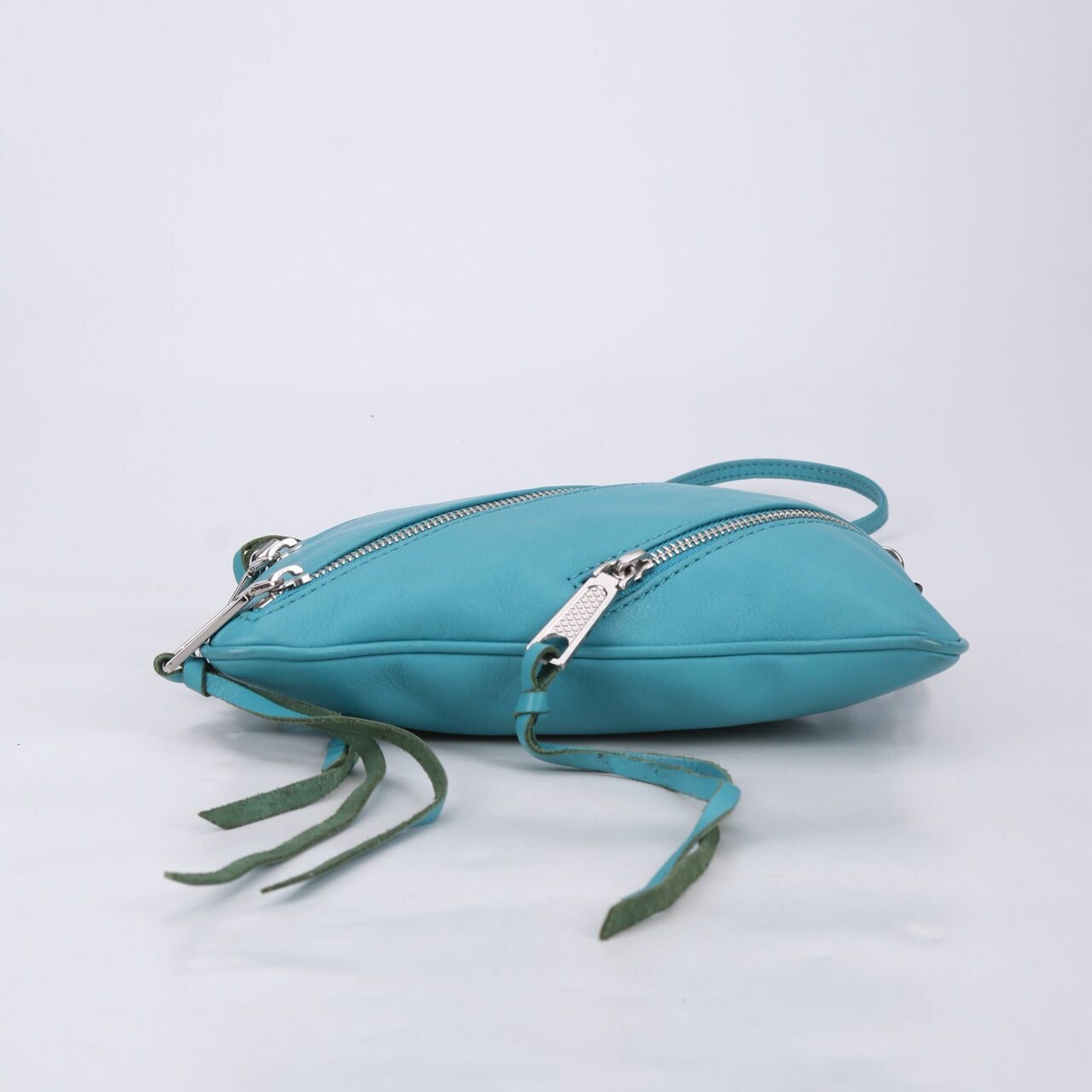 Rebecca Minkoff Blue Zip Sling Bag