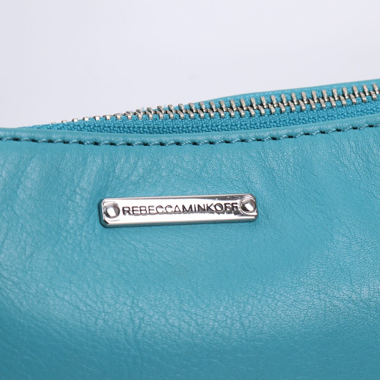 Rebecca Minkoff Blue Zip Sling Bag