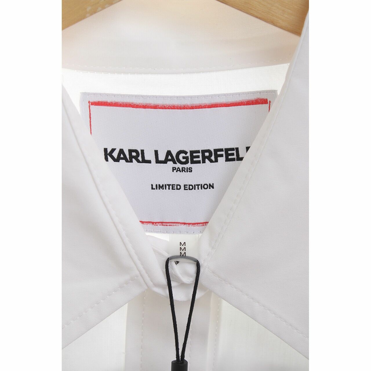 Karl Lagerfeld Button Down Taping White Shirt
