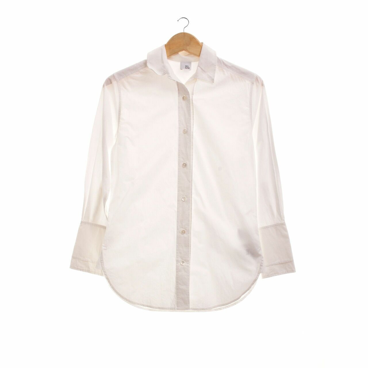 Iris-ink White Long Sleeve Shirt