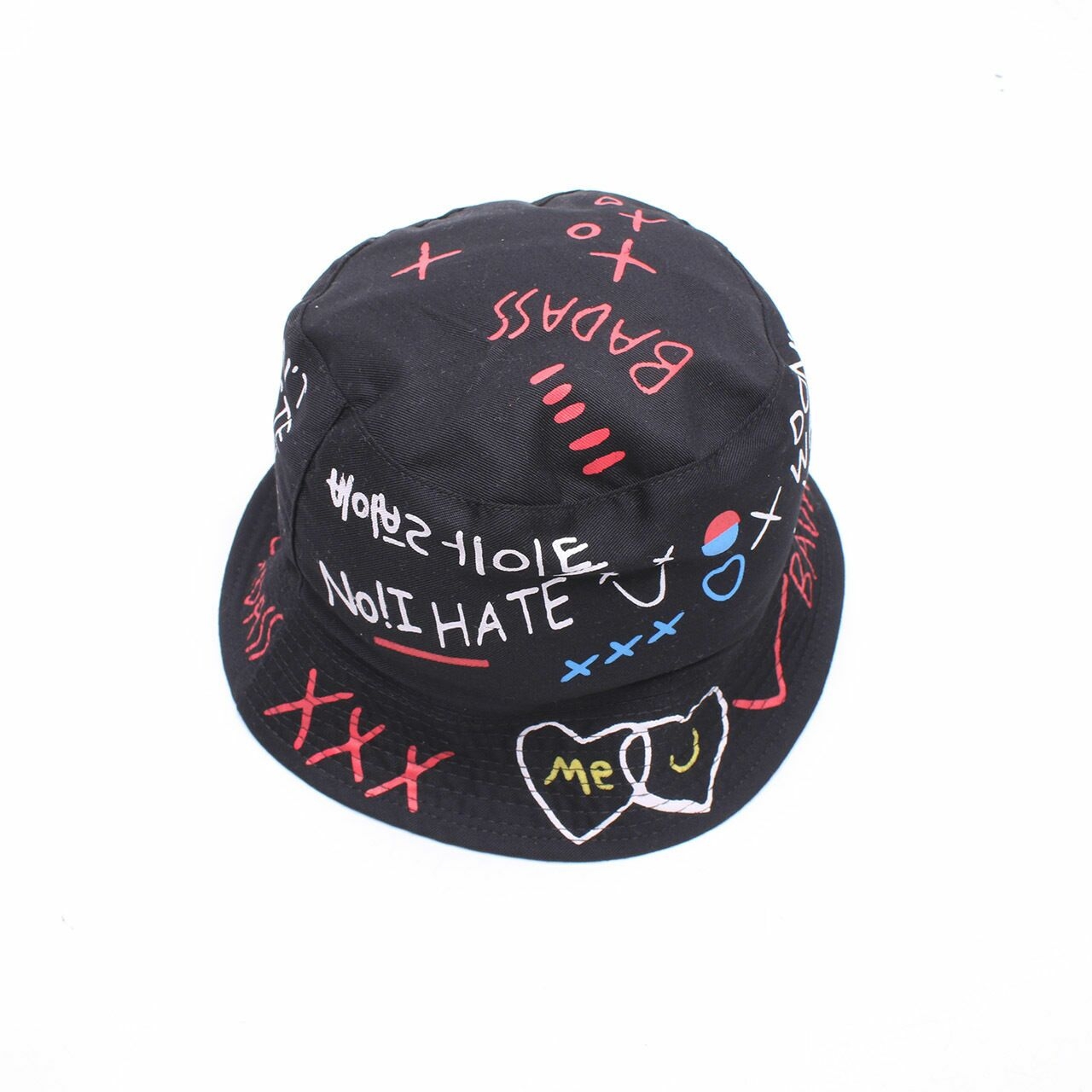 Private Collection Black Printed Hats