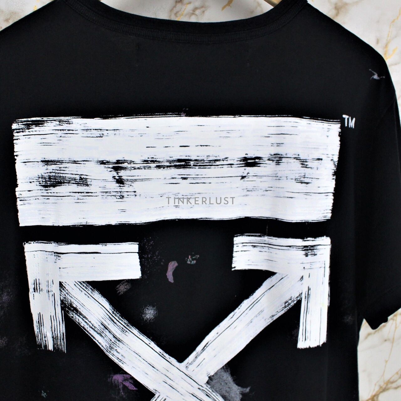 OFF-WHITE Galaxy Tee Black T-Shirt